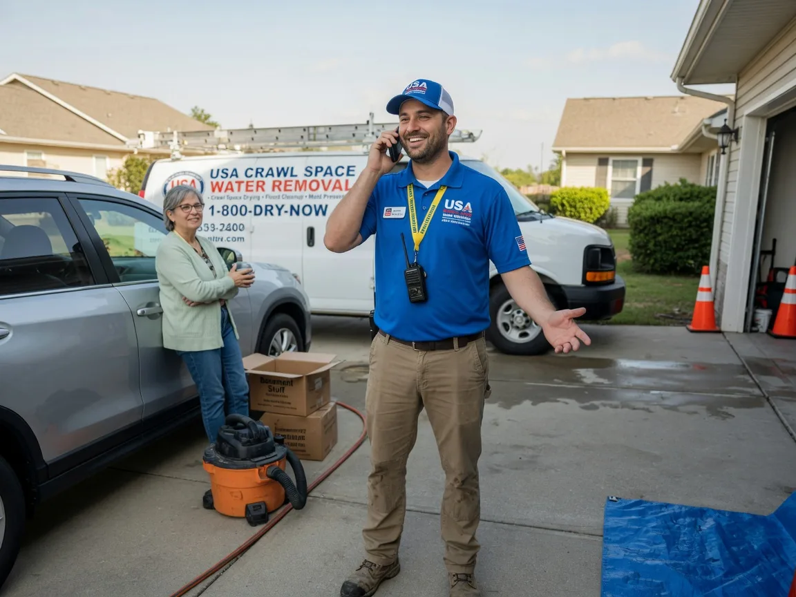 Crawl Space Water Removal Derby, KS FAQs
